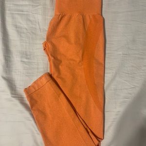 NVGTN Contour Leggings - Orange
